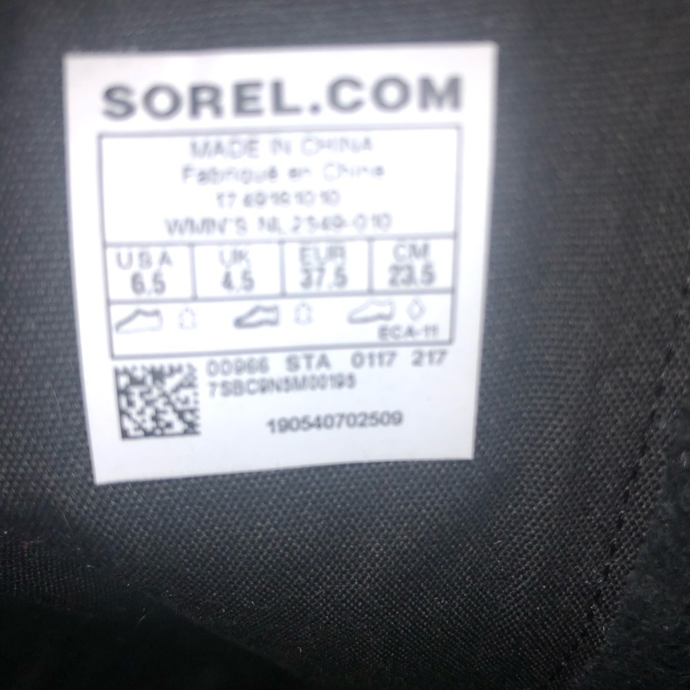 Sorel tall boots